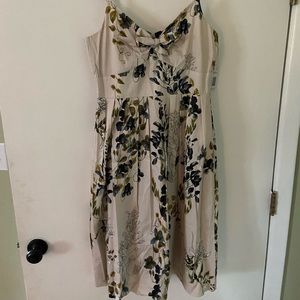 Antonio Melani size 8 spaghetti strap fit and flare dress nwt